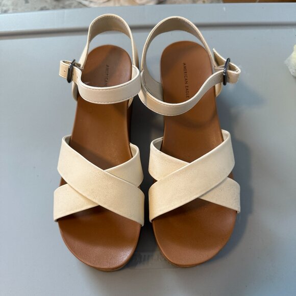 American Eagle Outfitters Shoes - American Eagle Platform Sandals - Size 9